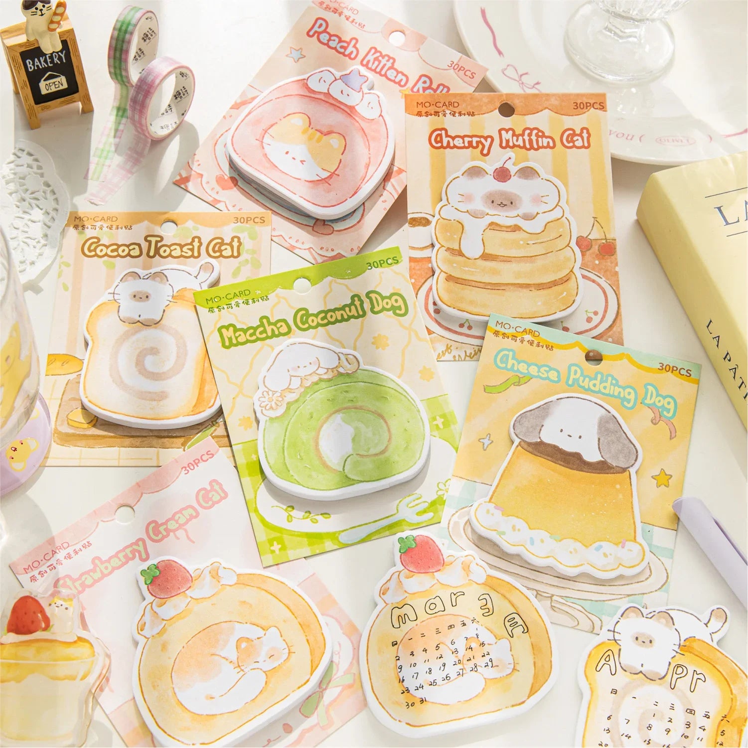 Sweet Paws Café Memo Pads