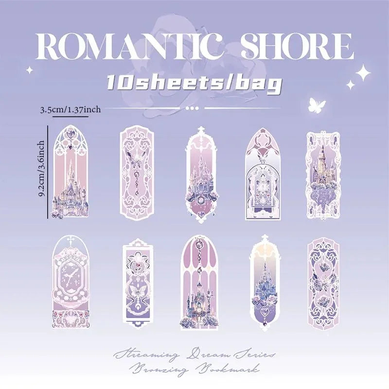 HOLOGRAPHIC SHINY CASTLE BOOKMARK