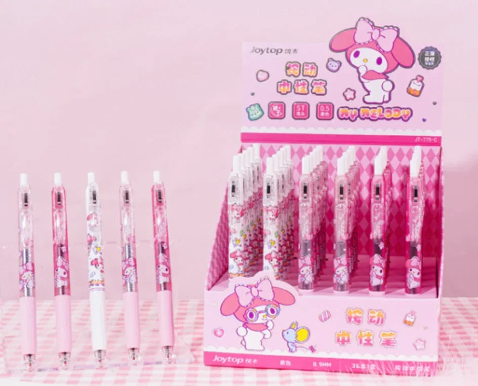 Sanrio Marshmallow Clip Gel Pen – Smooth Ink & Smooth Writing