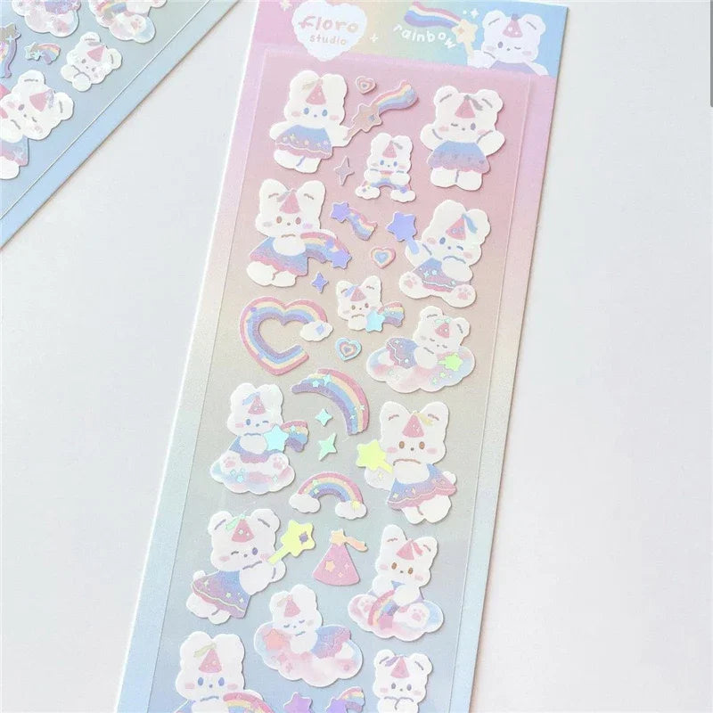CUTE BUNNY STICKERS