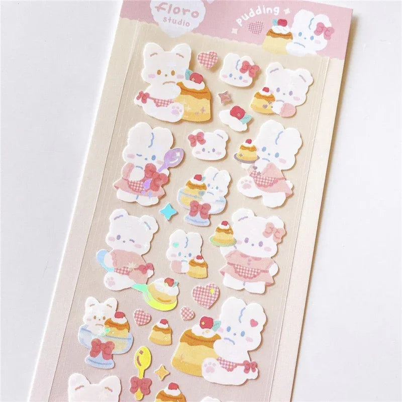 CUTE BUNNY STICKERS