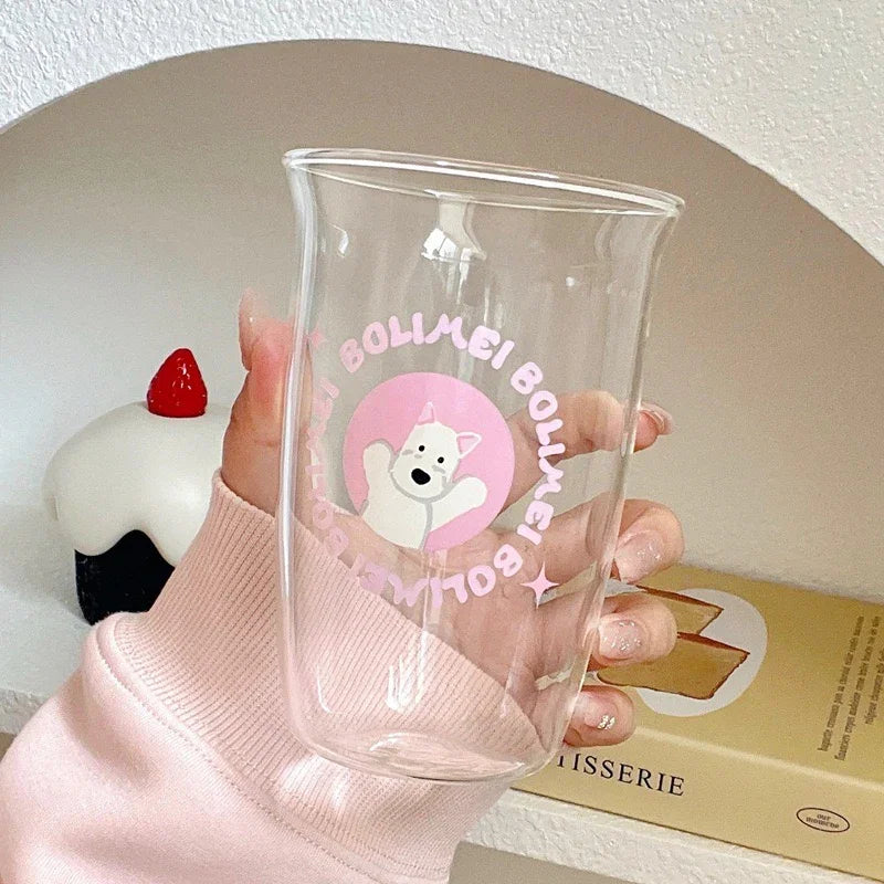 PASTEL BEAR GLASS