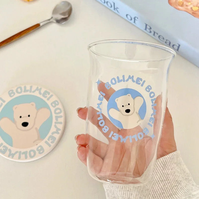 PASTEL BEAR GLASS