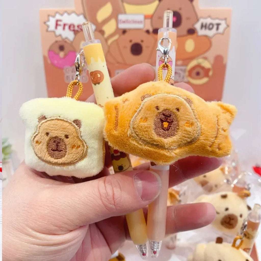CAPYBARA PLUSH CHARM GEL PEN 0.5MM