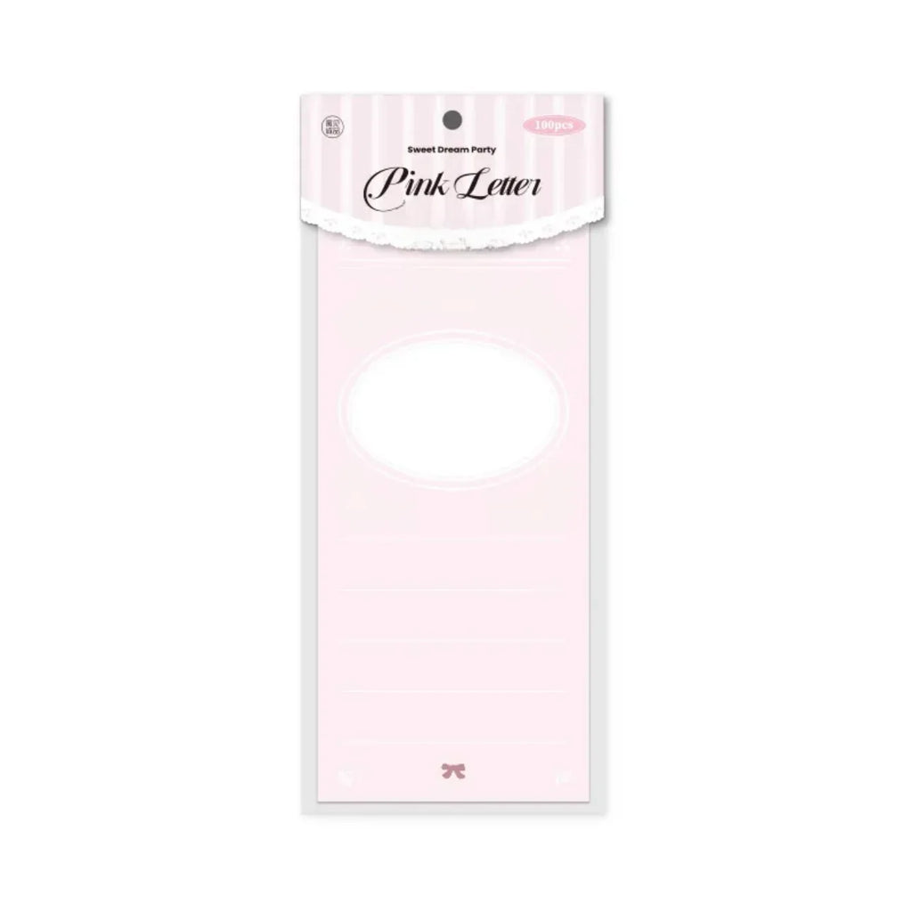 LONG aesthetic MEMO PADS