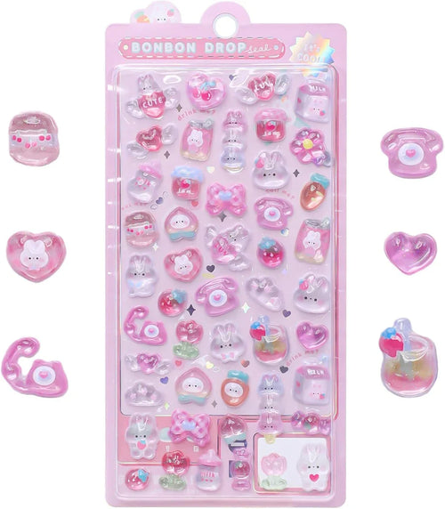 BONBON DROP 3D PUFFY STICKERS