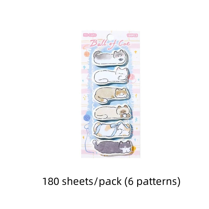 KAWAII CAT STICKY NOTE TABS