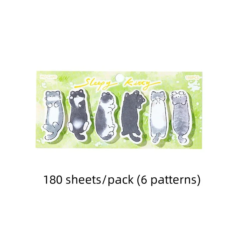 KAWAII CAT STICKY NOTE TABS