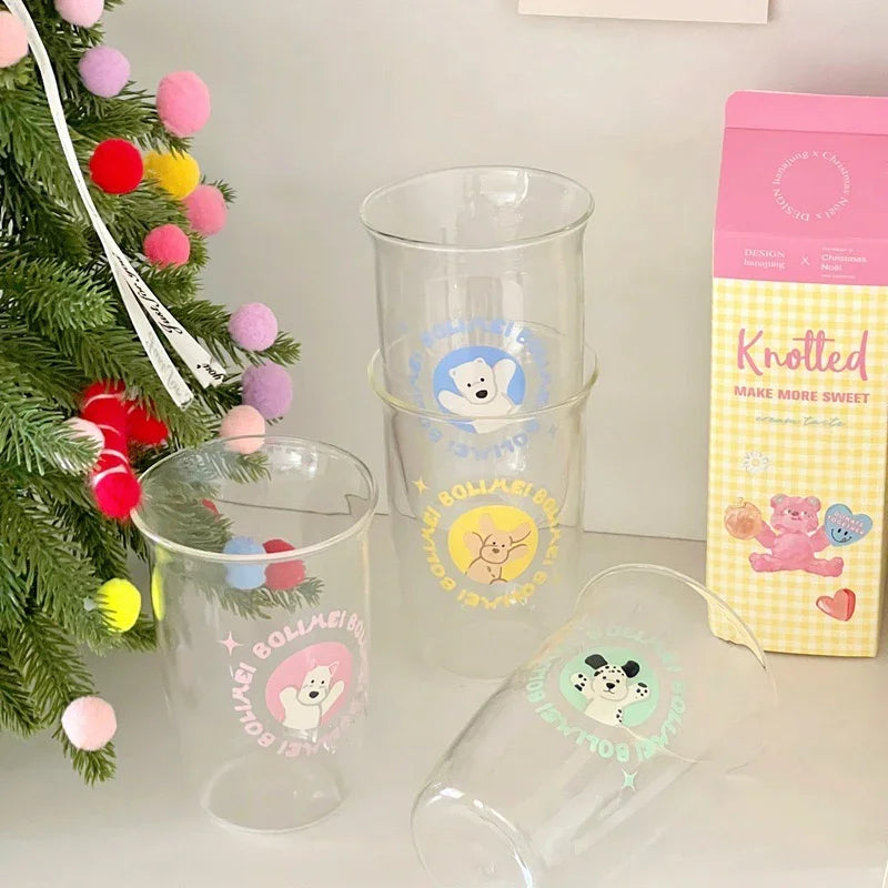 PASTEL BEAR GLASS