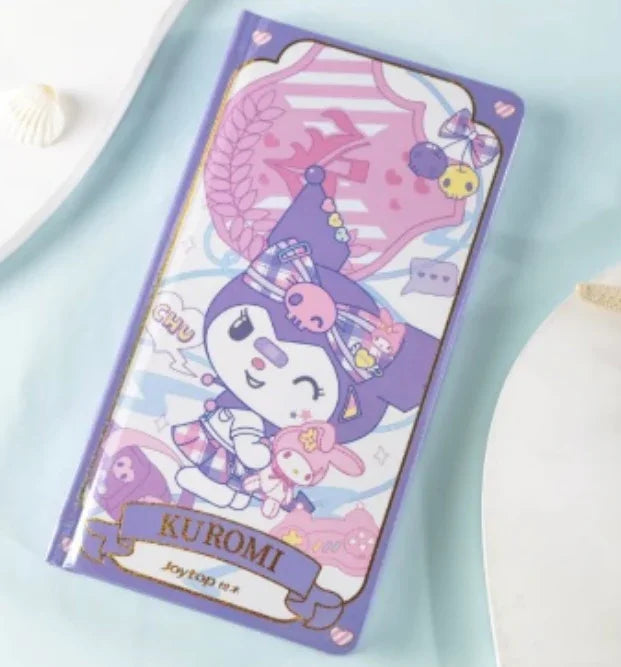 JK Academy series- stand notepad Kitty  weeks notebook with 2 sheet stickers