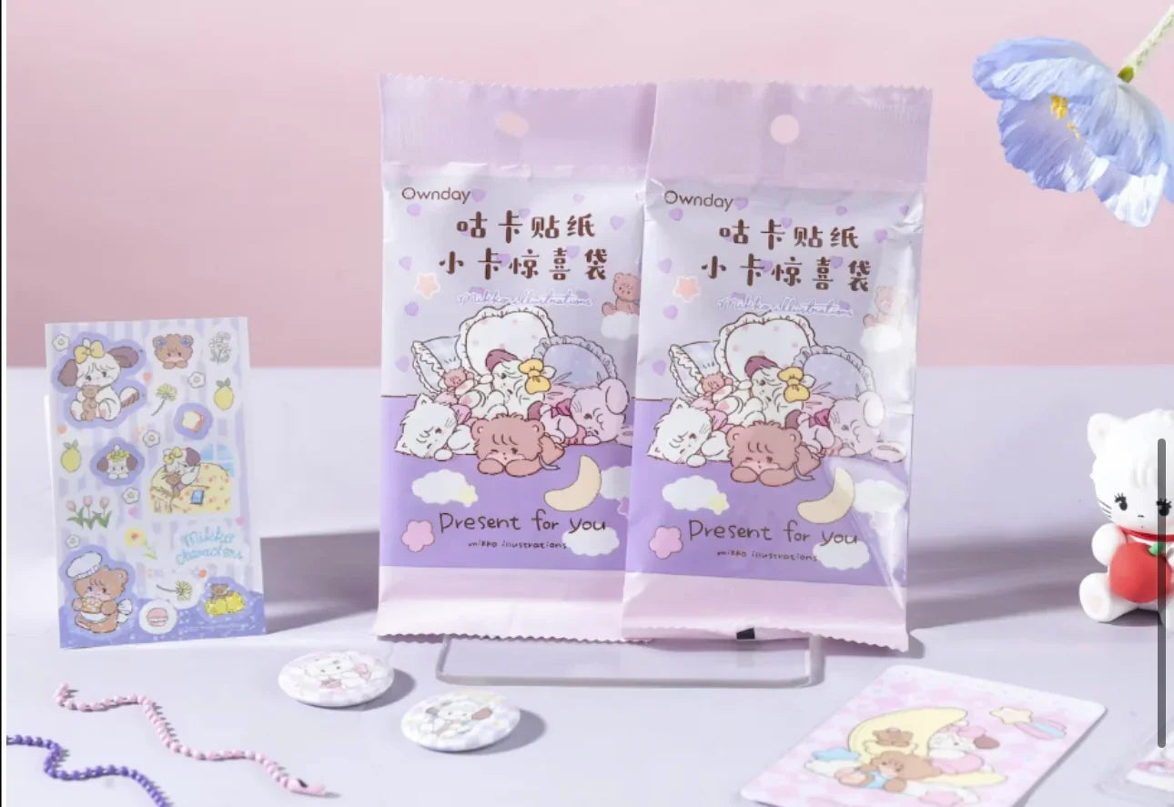 MIKKO Flower story collection- DIY card holder set