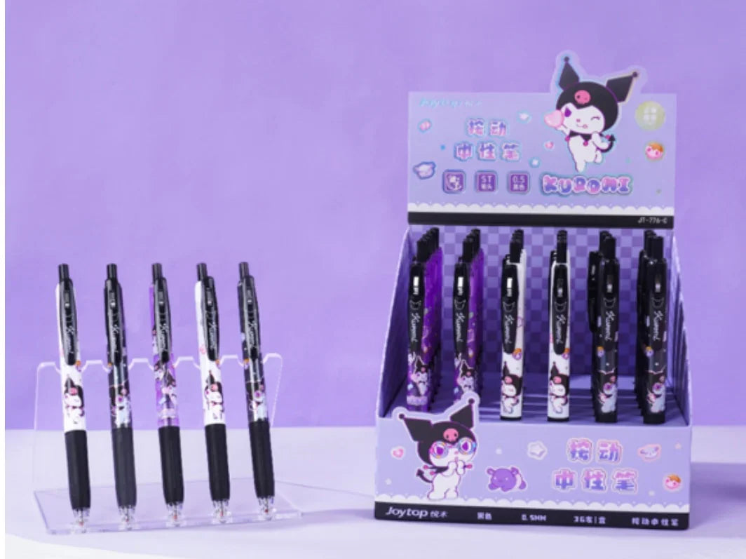 Sanrio Marshmallow Clip Gel Pen – Smooth Ink & Smooth Writing