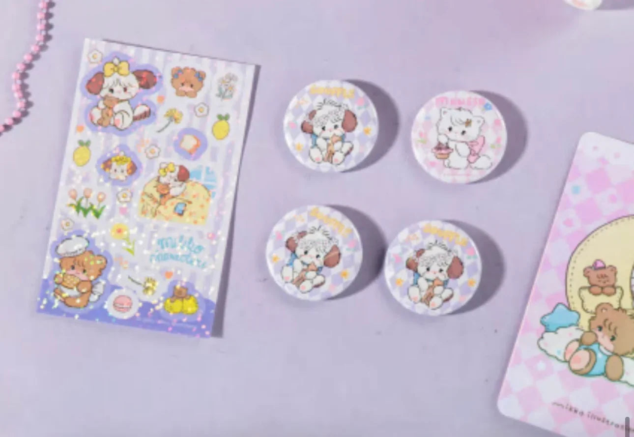MIKKO Flower story collection- DIY card holder set