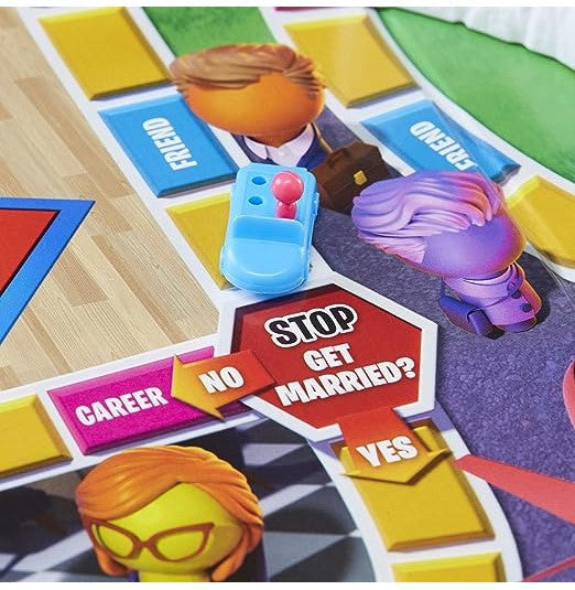 Hasbro – The Game of Life | Classic Family Board Game of Choices & Adventures