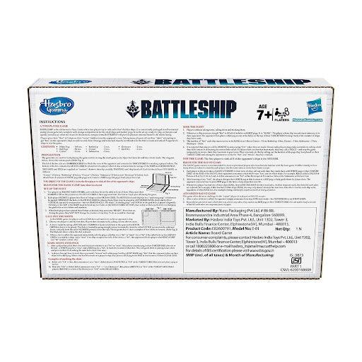 Hasbro – Battleship Board Game | Classic Naval Combat Strategy Game